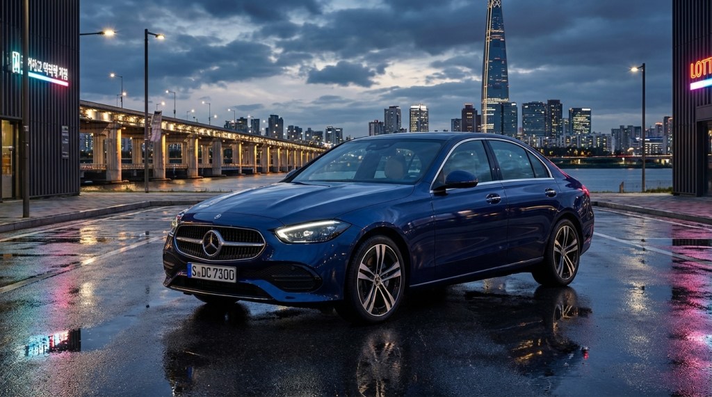 메르세데스-벤츠 일렉트릭 C클래스 서울 세계 최초 공개 - 장기렌트 안내