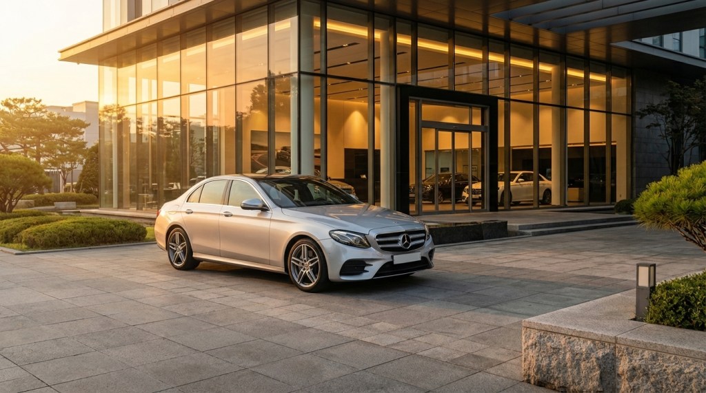 벤츠 E클래스 장기렌트 비용 - KCC오토그룹 플러스렌터카